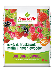 FruktoVit Plus nawóz do truskawek, malin i innych owoców 10 kg Fruktovit