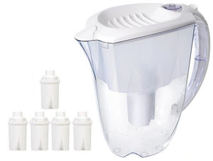 Dzbanek filtrujący Aquaphor Ideal 2,8 l Biały + 5 wkładów