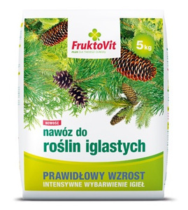 FruktoVit Plus nawóz do roślin iglastych 5 kg Fruktovit
