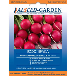 Rzodkiewka Rosso Tondo Precocissimo 2 500 nasion Alseed-Garden