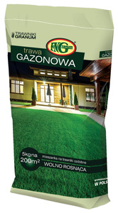 Trawa wolno rosnąca Gazonowa 5 kg Granum