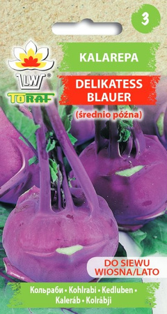 Kalarepa Delikatess Blauer 2g - 10 op. Toraf