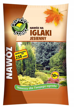 Ogród Start Nawóz jesienny do iglaków 10 kg