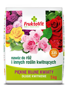 FruktoVit Plus nawóz do róż i innych roślin kwitnących 5 kg Fruktovit