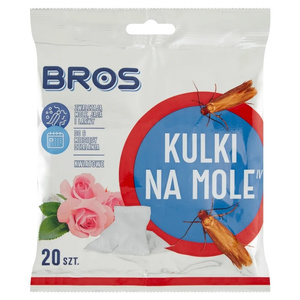 Kulki na mole kwiatowe 20szt. Bros