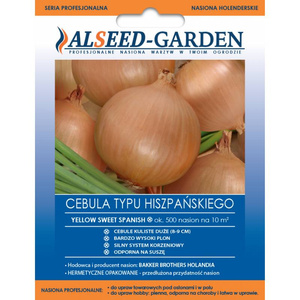 Cebula Yellow Sweet Spanish 500 nasion Alseed-Garden