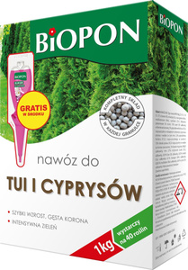 Nawóz do tui i cyprysów 1 kg Biopon