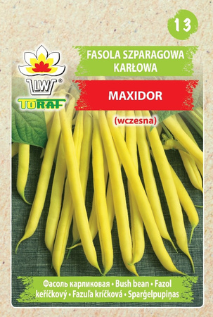 Fasola szparagowa karłowa Maxidor 50g - 5szt. Toraf