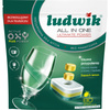 Tabletki do zmywarek  Ludwik All In One 80 szt. zapach cytrynowy