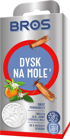 Dysk na mole kwiat pomarańczy Bros