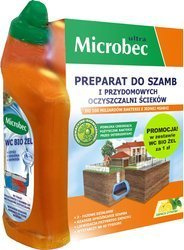 Preparat do szamb Microbec ultra 1kg + żel