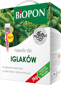 Nawóz do iglaków 3 kg Biopon