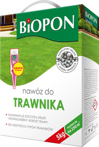 Nawóz do trawnika 5 kg Biopon