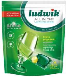 Kapsułki do zmywarek all in one Ludwik 50 szt.
