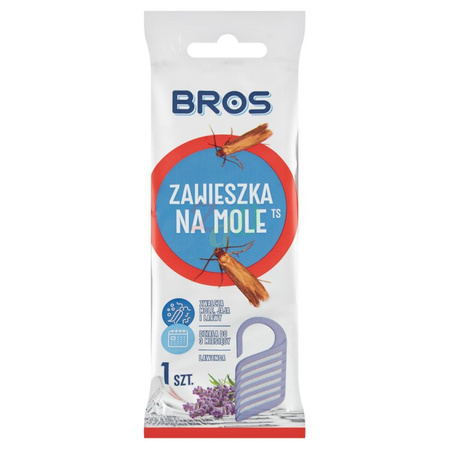 Zawieszka na mole lawendowa 1szt Bros