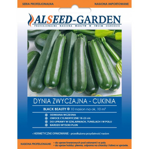 Cukinia Black Beauty 10 nasion Alseed-Garden