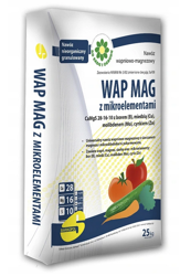  Nawóz mineralny WAP MAG z mikroelementami Siarkopol 25 kg. 