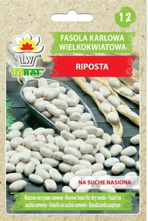 Fasola karłowa wielkokwiatowa Riposta 30g - 5szt. Toraf