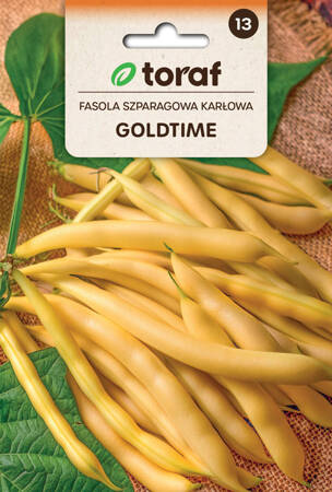 Fasola szparagowa karłowa Goldtime 40g - 10szt. Toraf